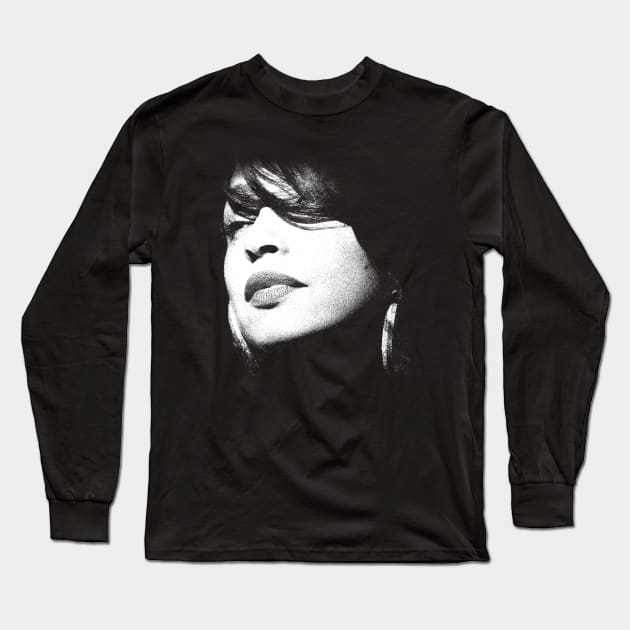 Black STYLE Sade Adu Singgle album Long Sleeve T-Shirt by olerajatepe